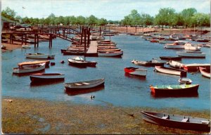 Connecticut Stamford Cummings Park Hallowe'en Municipal Boat Basin 1955