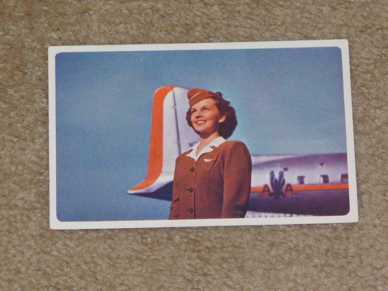 STEWARDESS-AMERICAN AIRLINES, 1950`S