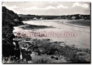 Modern Postcard Perros-Guirec Trestraou beach