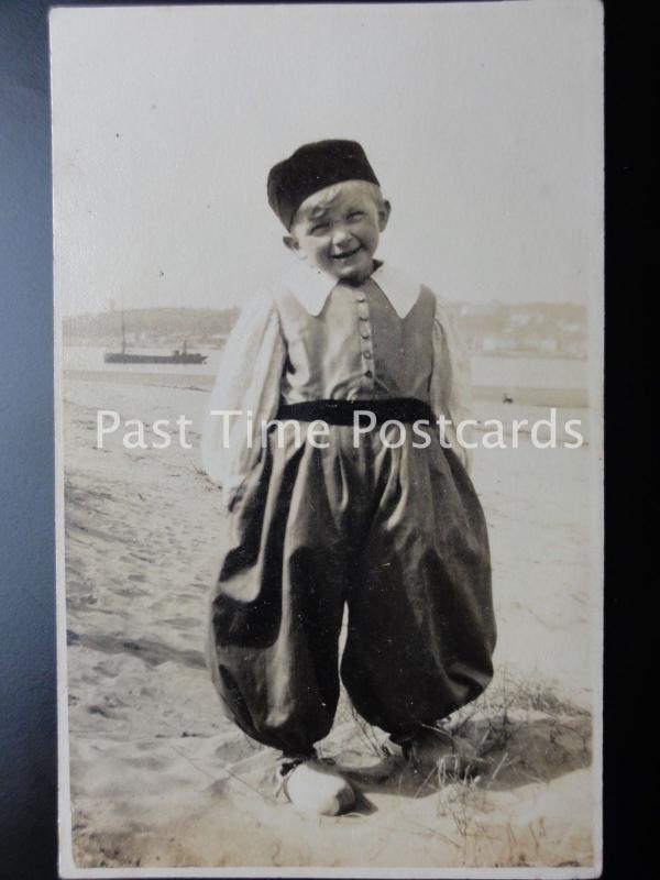 Old RP - Young Boy in Costume & Clogs