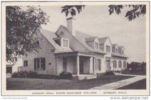 Colorado Greeley Gordon Hall State Teachers College Albertype