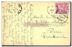 Old Postcard Wien Karlsplatz mit techn Hochschule