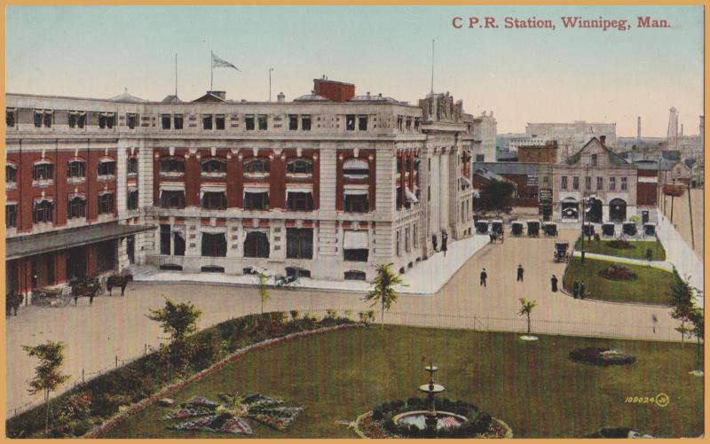 Winnipeg, Manitoba - Canadian Pacific Station - 