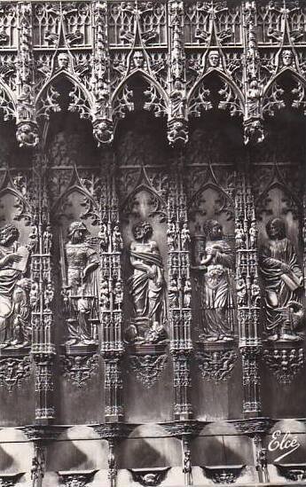 France Auch La Cathedrale Boiseries Sculptees Photo