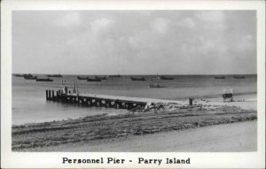 Parry Island Captured by US From Japan WWII 1944 Vintage Real Photo Postcard #3