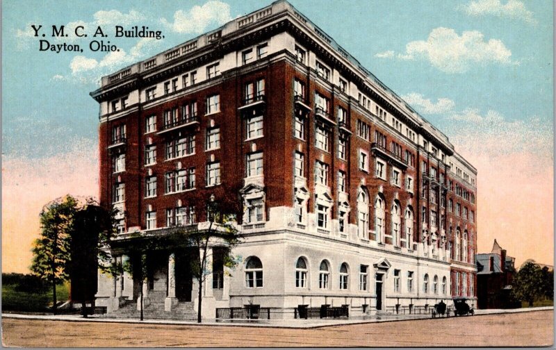 Postcard Y.M.C.A. Building in Dayton, Ohio