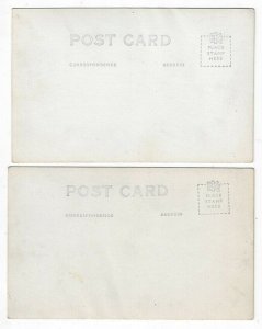 (2) RPPC's, Views of The Home of Franklin D. Roosevelt in Hyde Park, New York