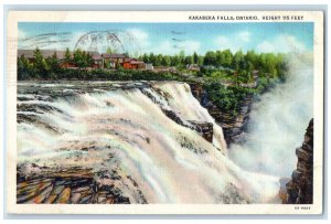 1936 House Near Kakabeka Falls Ontario Canada Vintage Posted Postcard