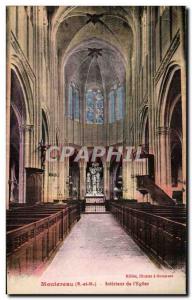 Montereau - The Church - Old Postcard