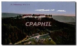 Mont Sainte Odile- Altitude 763m-St Odilienberg-Old Postcard