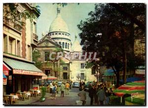 Paris 18 - Place du Tertre - and the Sacre Coeur - Colors and Light of France...