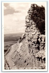 1951 Knife Edge Mesa Verde National Park Colorado CO RPPC Photo Postcard