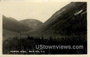 Real Photo - Crawford Notch - White Mountains, New Hampshire NH  