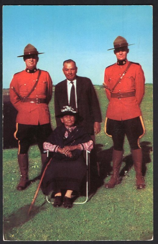 PEI Royal Canadian Mounted PoliceChief and Senior Member Micmac Indian Band 1964