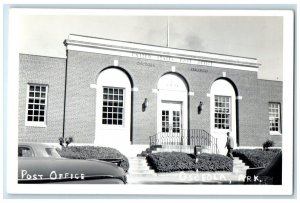 c1940's Post Office Building Osceola Arkansas AR RPPC Photo Vintage Postcard