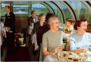 Ladies on the Asta Dome Dining Domeliner -Union Pacific- City of Portland -1950s