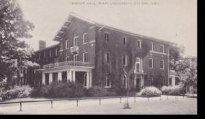 Ohio Oxford Bishop Hall Miami University Albertype