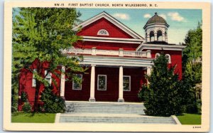 M-47094 First Baptist Church North Wilkesboro North Carolina