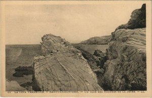 CPA BANYULS-sur-MER La Cote Vermeille - Coin des Rochers de la Jetee (1112606)