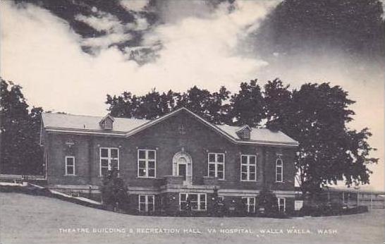 Washington Walla Walla V A Hospital Theatre Building &  Recreation Hall Ar...