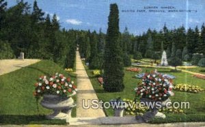 Sunken Garden, Manito Park - Spokane, Washington