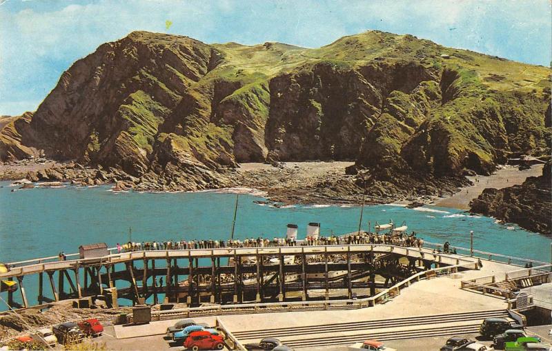 uk7413 pier and hillsborough hill ilfracombe  uk