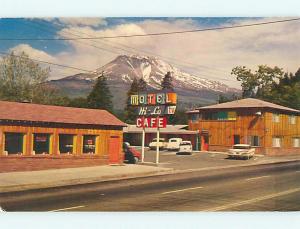 Pre-1980 OLD CARS & HI-LO MOTEL & cafe RESTAURANT Weed California CA r0461