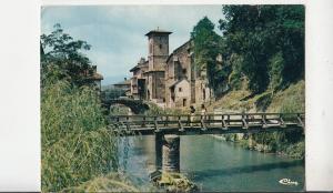 BF28631 st jean pied de port p a le pont de bois et l   france  front/back image