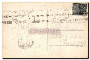 Old Postcard Lourdes Lake