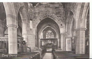 Shropshire Postcard - Interior of Tong Church - Ref 3766A