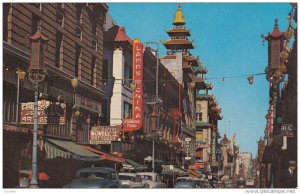 Grant - Chinatown , San Francisco , California , 50-60s