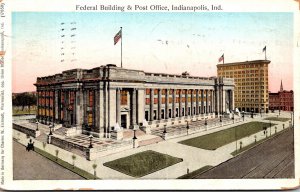 Indiana Indianapolis Federal Building and Post Office 1910