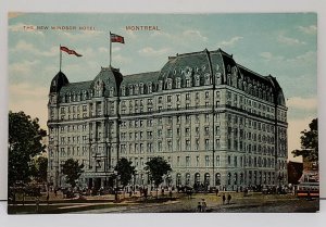 Montreal Canada, The New Windsor Hotel Postcard  B1