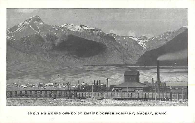 W/B Smelting Works Owned by Empire Copper Company Mackay ID