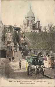 CPA PARIS 18e La sacre coeur (156485)