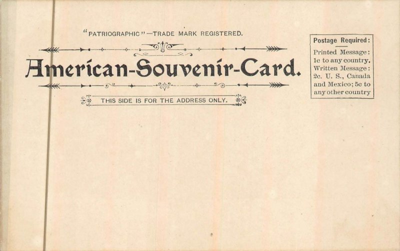 A CLAIM & SKAGWAY ALASKA #11 POSTCARD (1897)