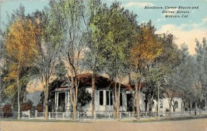 Willows California c1910 Postcard Residence Corner Shasta & Walnut Streets House