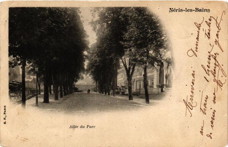 CPA Néris-les-Bains Allée du Parc (682701)