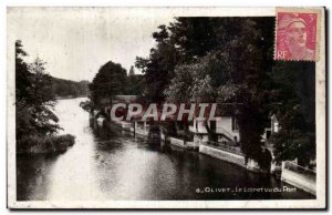 Old Postcard Olivet Loiret Seen Bridge