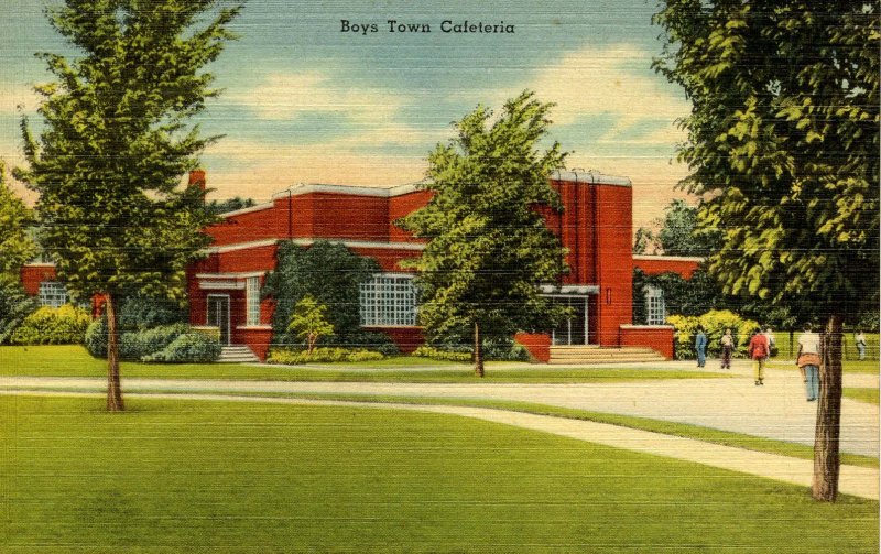 NE - Boys Town. Cafeteria