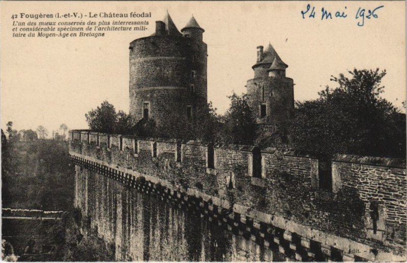 CPA Fougeres le Chateau (1237646)