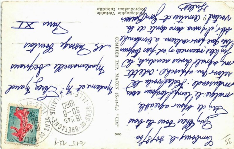 CPA Combourg Souvenir FRANCE (1015121)