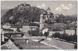RP, Bridge, Mur- Und Schlossberg, GRAZ (Styria), Austria, PU-1960