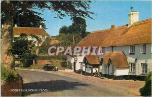 Postcard Modern Hoops Inn Horns Cross