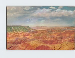 Postcard Painted Desert, On highway 66, Arizona