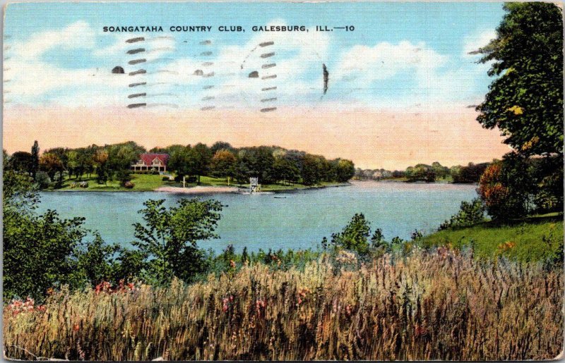 Illinois Galesburg Soangatha Country Club 1939