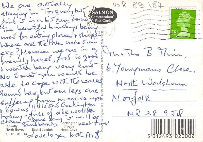 BR89187 picturesque devon villages  uk