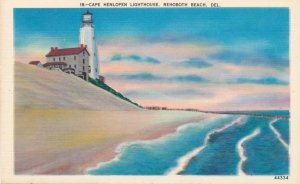 Rehoboth Beach DE, Delaware - Cape Henlopen Lighthouse - Linen