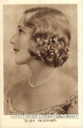 Mary Pickford Actress / Actor Postcard Post Card Old Vintage Antique Actor Ac...