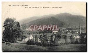 Old Postcard Le Thillot Vue Generale